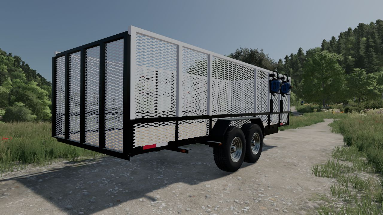 Big Tex landscaping trailer