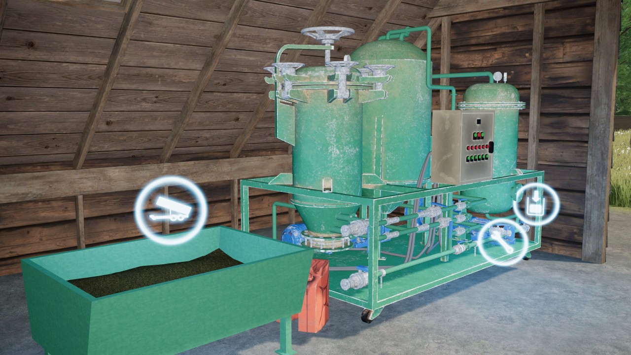 Landwirtschaftliche Produktion von Biodiesel (Saisonausgabe)