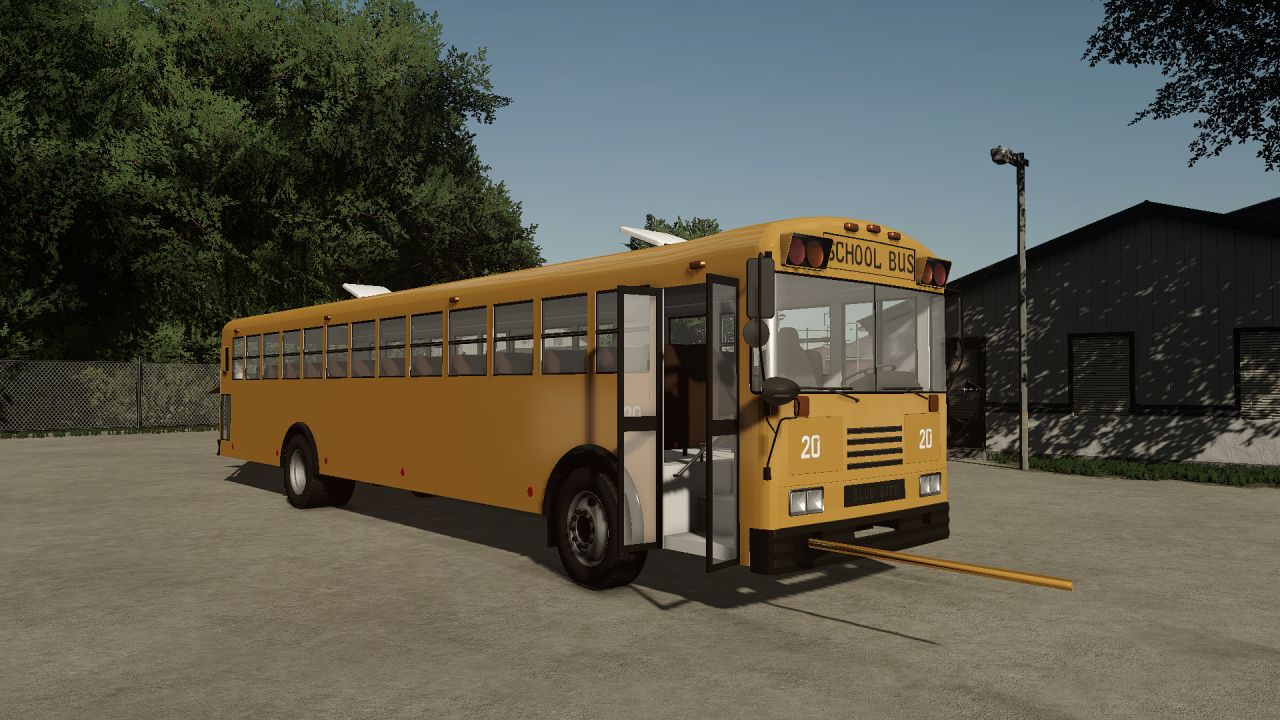 Autobús de cabover Blue Bird