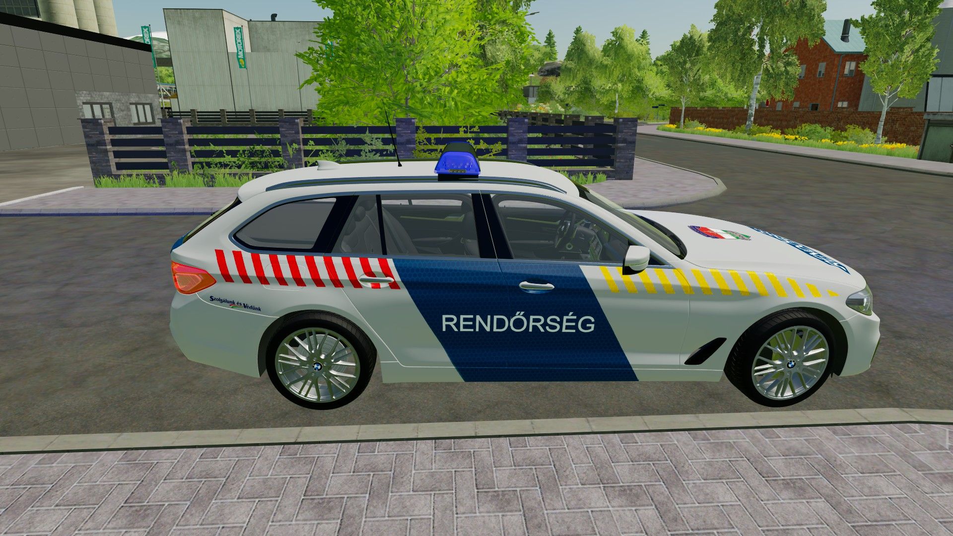 BMW 5 Serisi Touring G31 Polis Macaristan