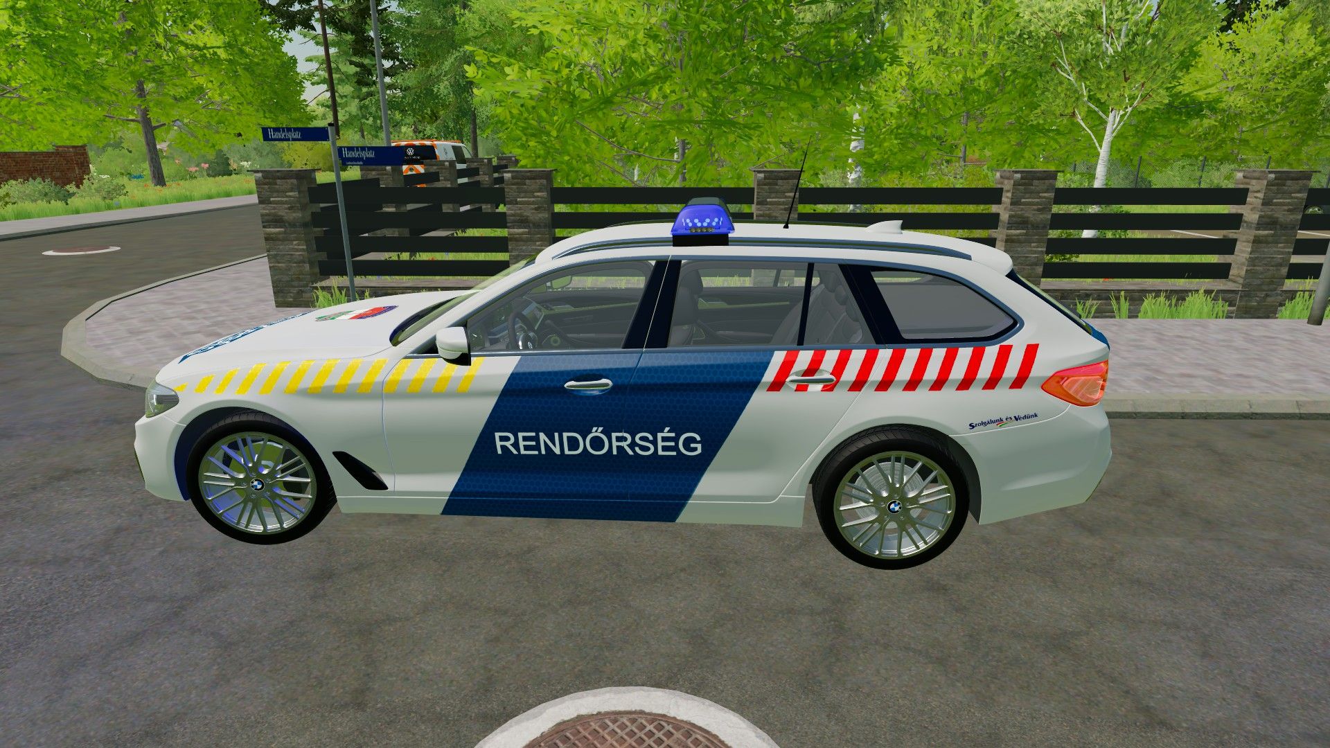 BMW 5 Serisi Touring G31 Polis Macaristan