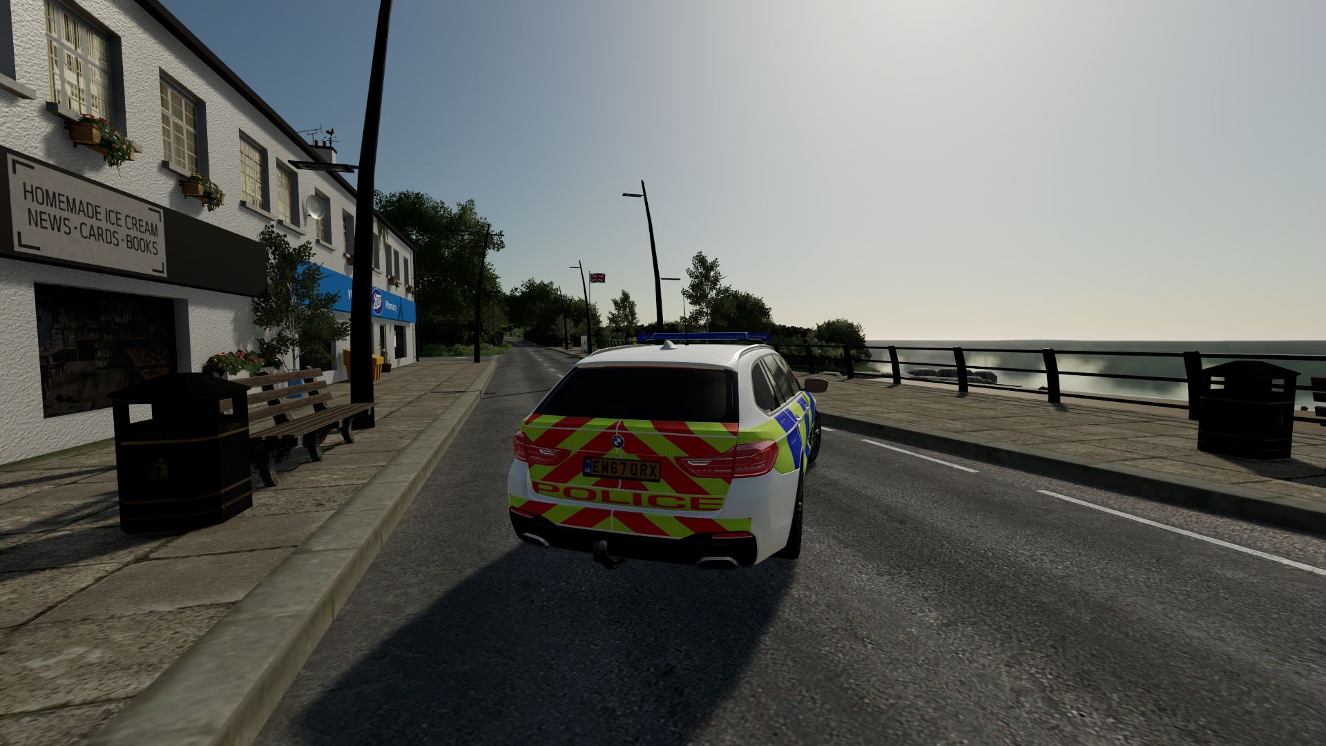 BMW Serie 5 Touring Diseño genérico de la policía del Reino Unido