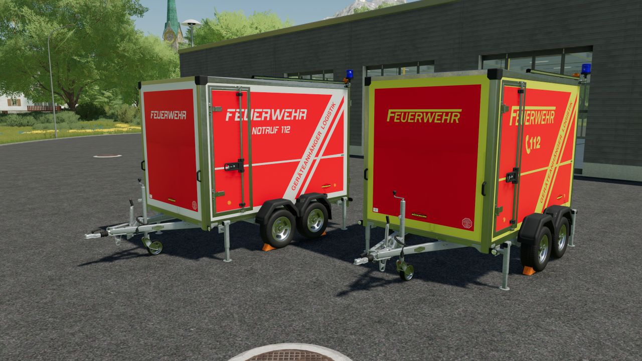 Böckmann logistics trailer (fire brigade)