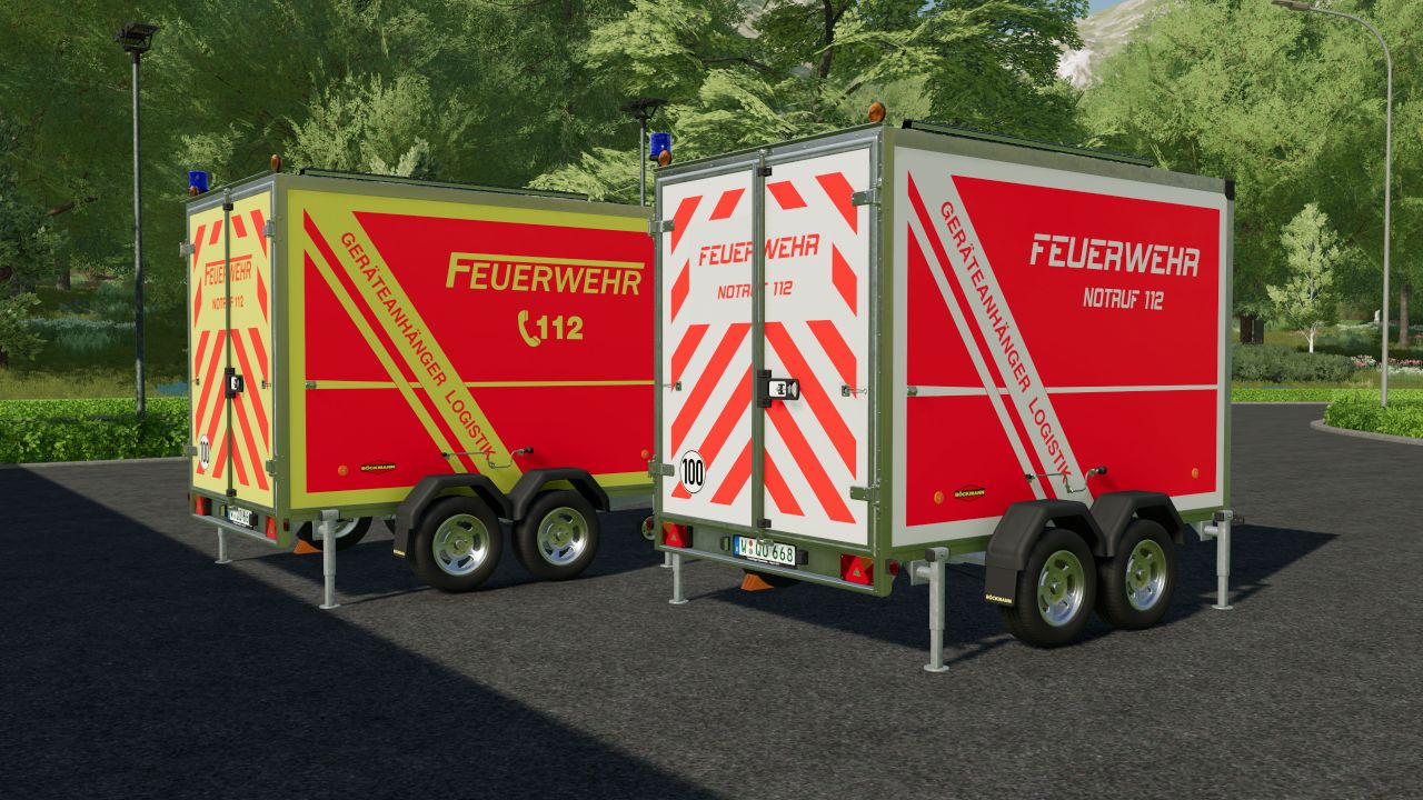 Rimorchio logistico Böckmann (vigili del fuoco)