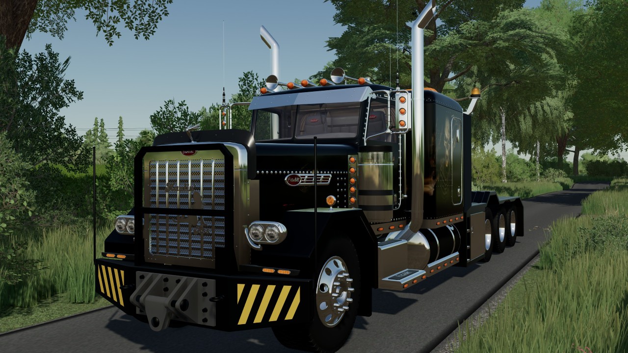 Ciężka ciężarówka Bones Peterbilt 389