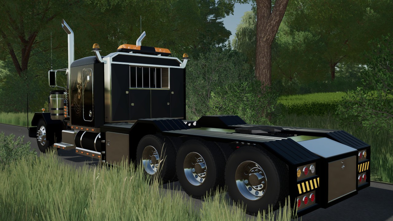 Bones Peterbilt 389 caminhão pesado