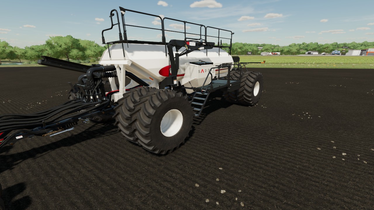 Bourgault 3320 & Air Cart - Inverted Tires