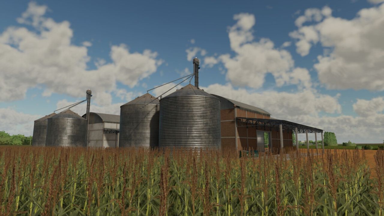 BR-Lagerhaus Für Den Verkauf Von Getreide