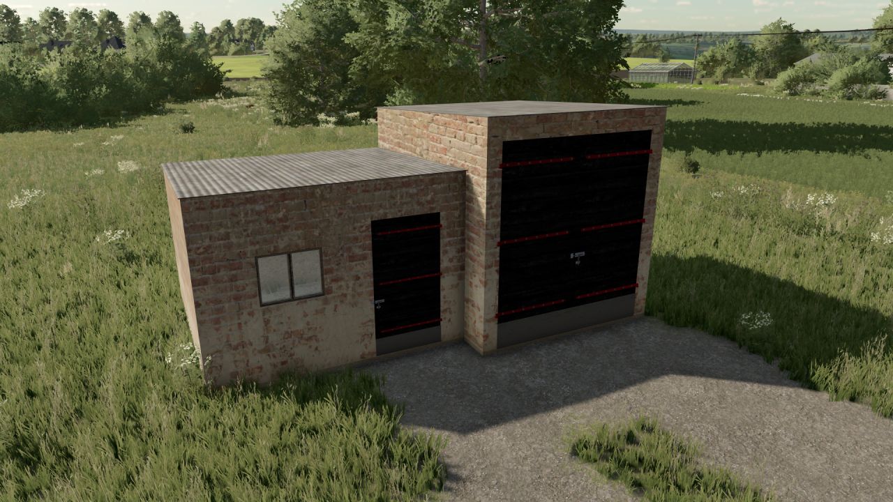 Brick Garage