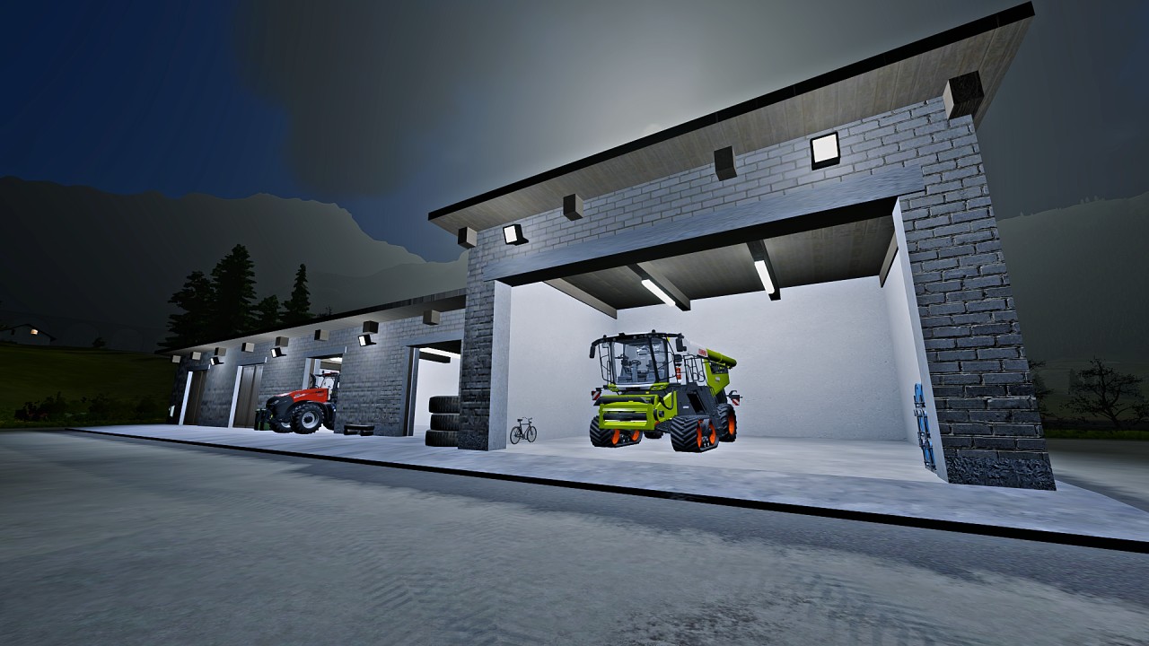 Gemauerte Garage