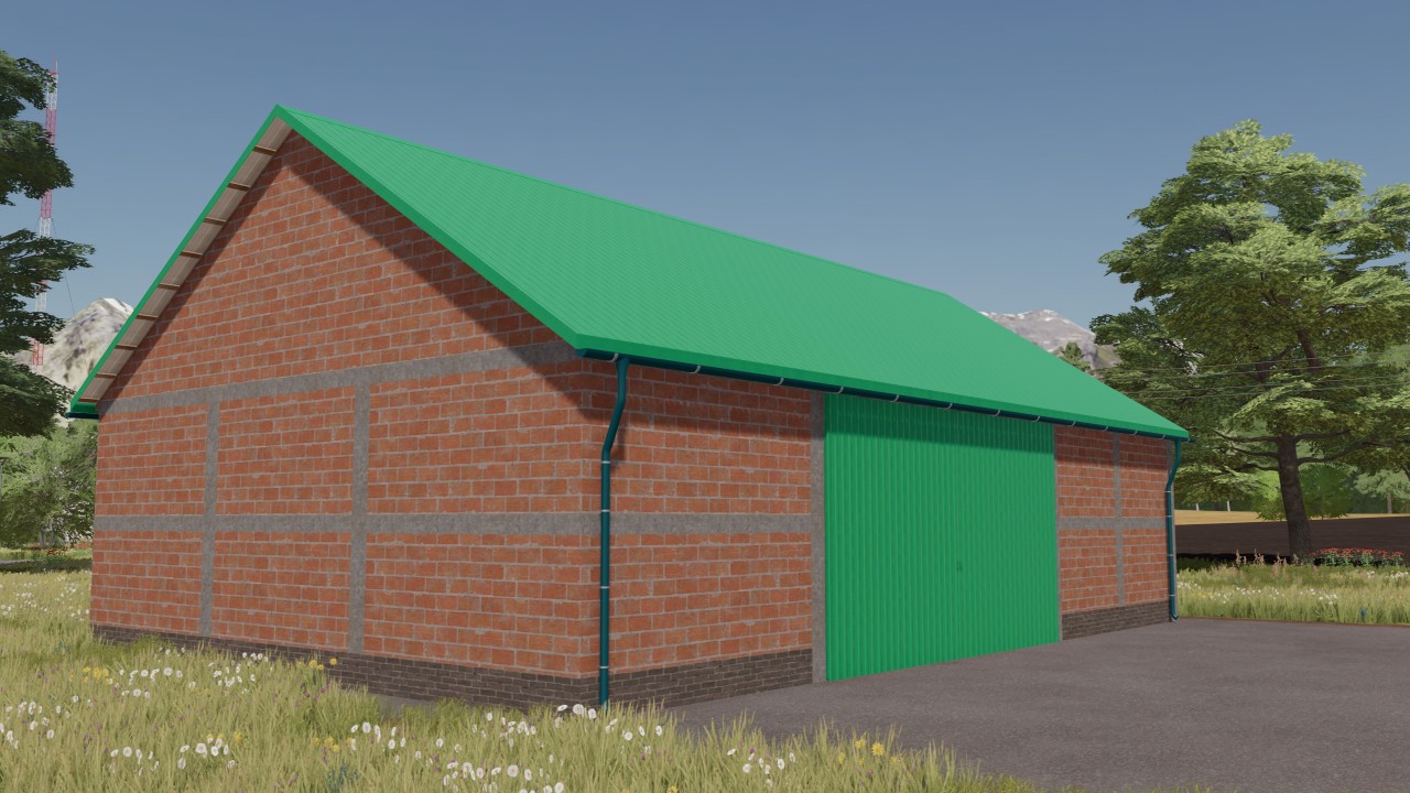 Brick shed
