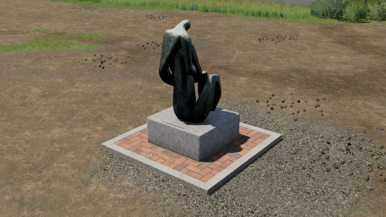 Bronze sculpture "Consolation"