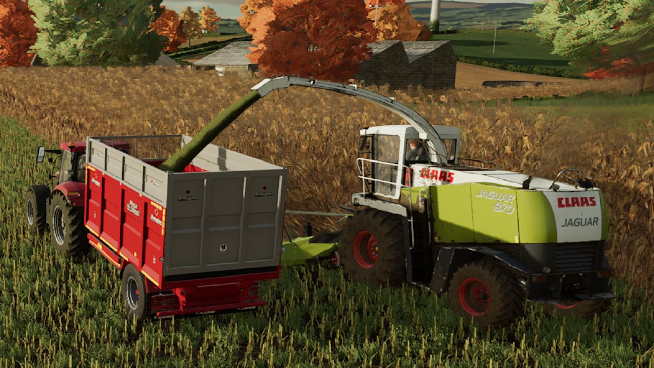 Broughan 1 Axle Grain / Silage Trailer