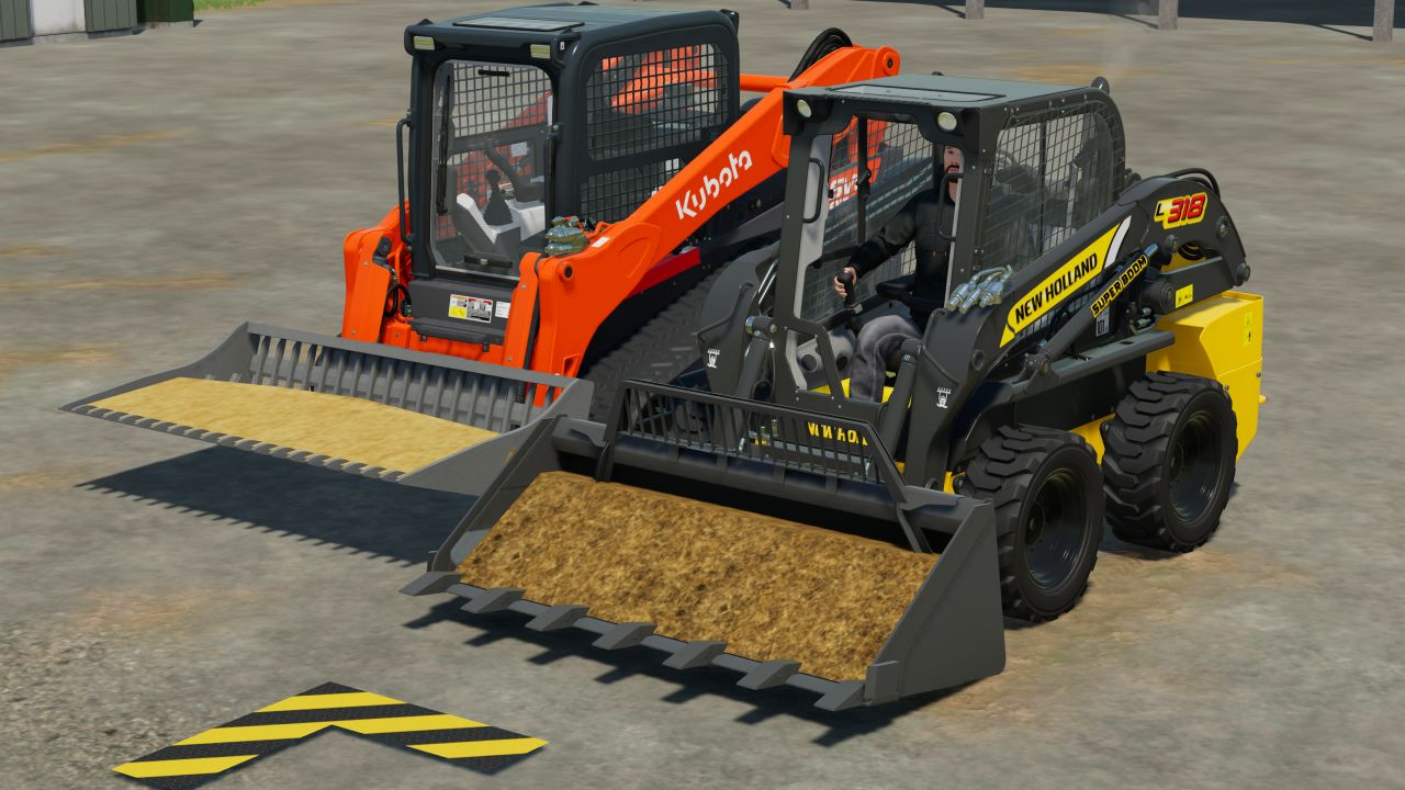 Bucket pack for skid steer loaders