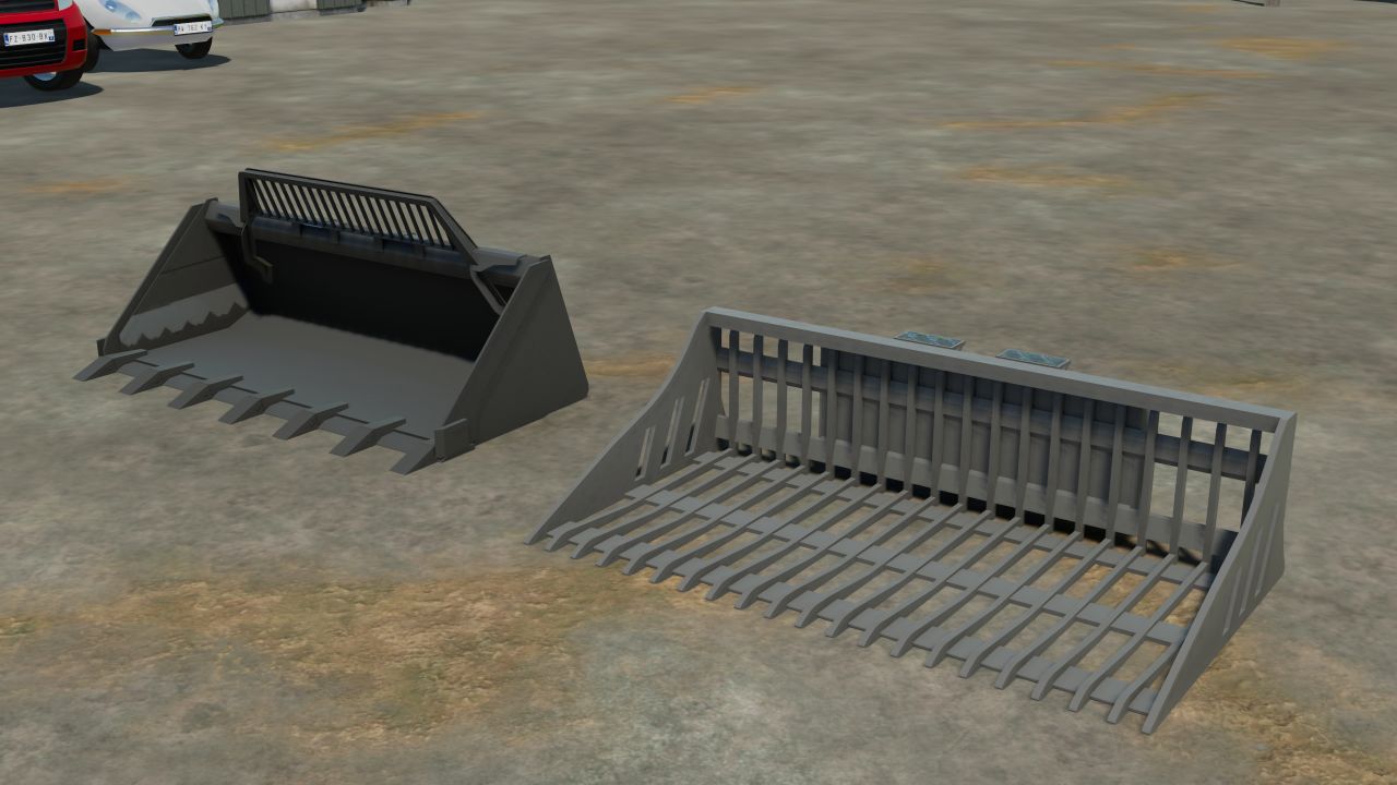 Bucket pack for skid steer loaders