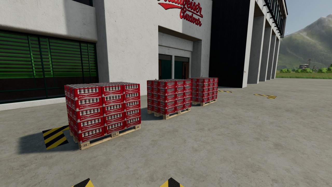 Budweiser Beer production