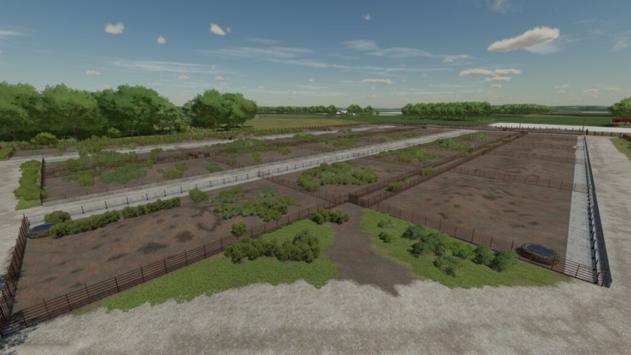 Buildable Feedlot Pack FS22 KingMods