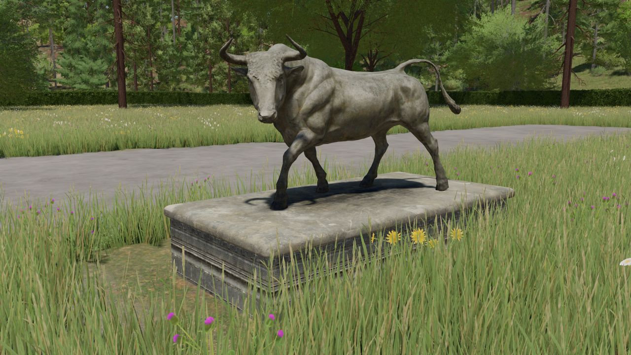 Bullenstatue