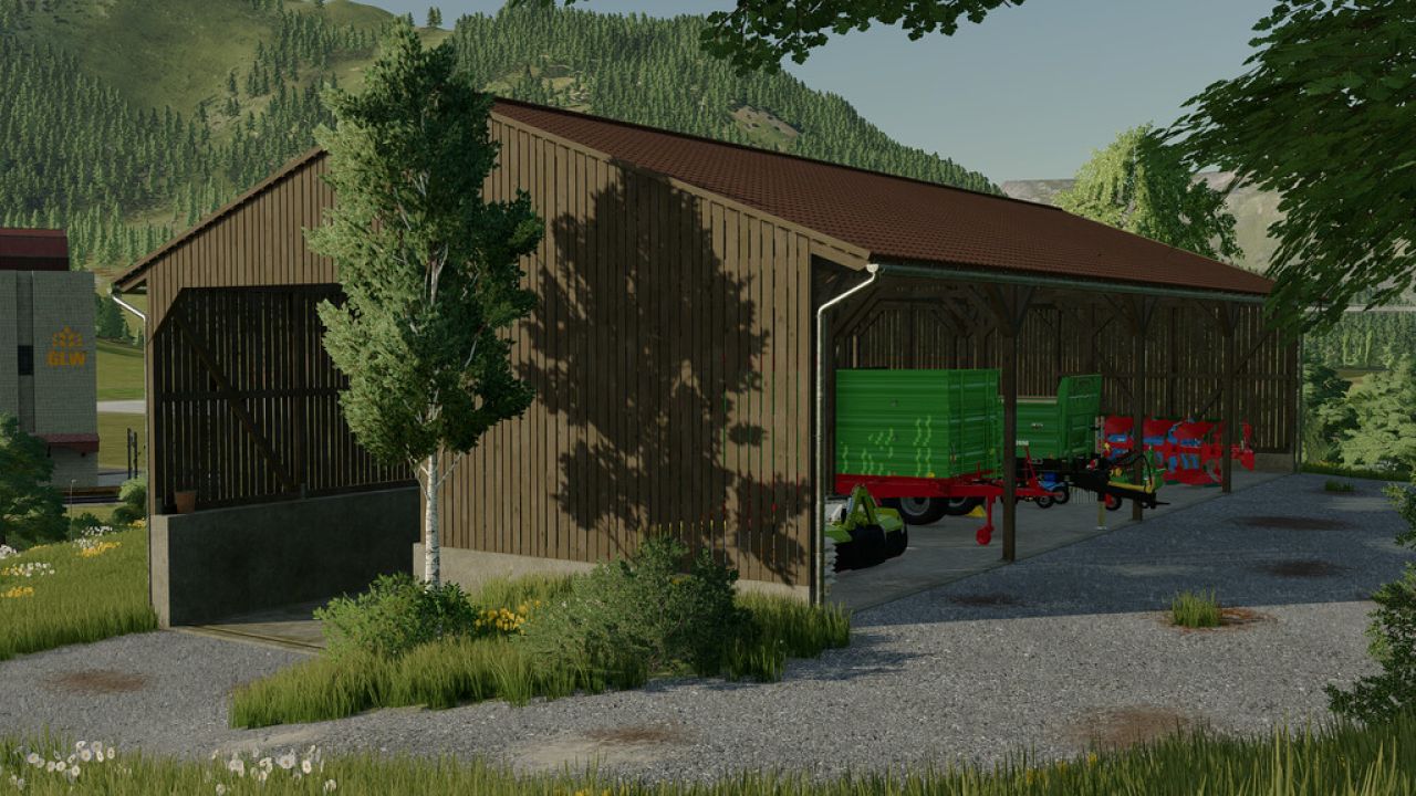 Bunker Silo With Roof