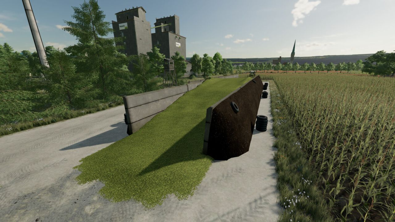 Bunkersilo moyen