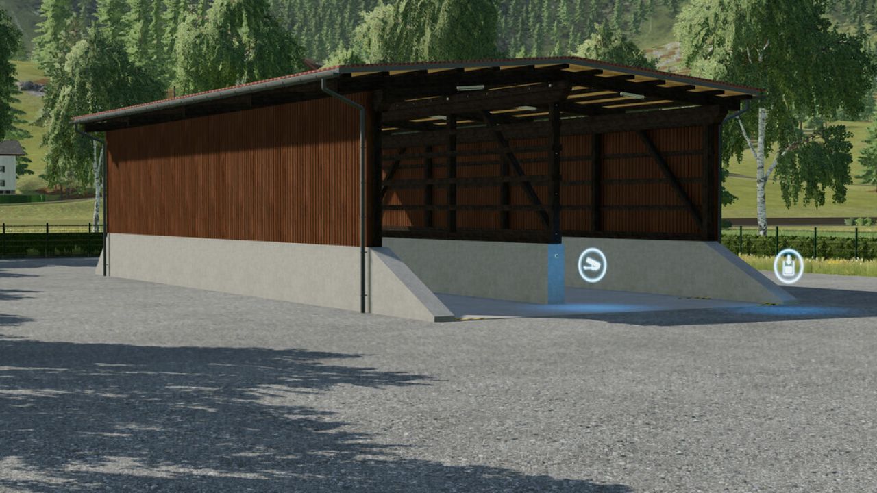 Bunkersilo Shed