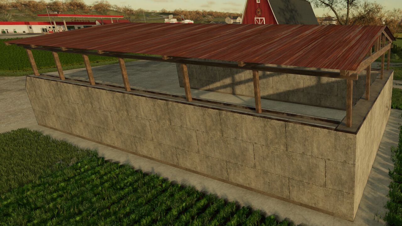 BunkerSilo com telhado