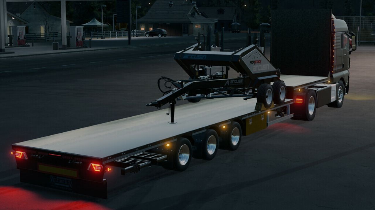 Camara Flatbed Semitrailer