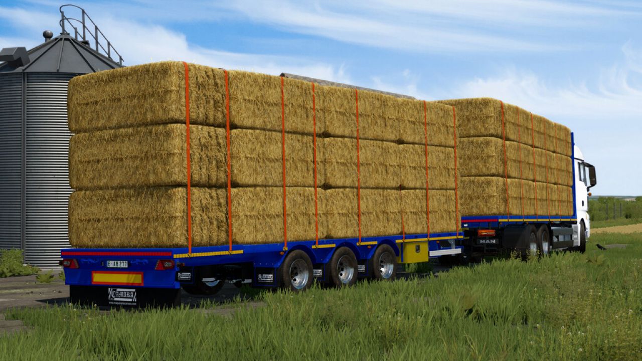 Camara Straw Bale Trailer