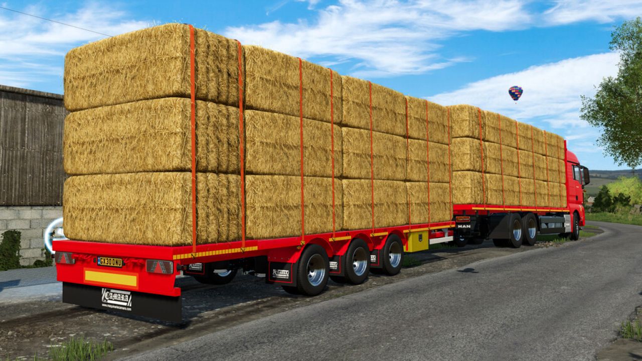 Camara Straw Bale Trailer