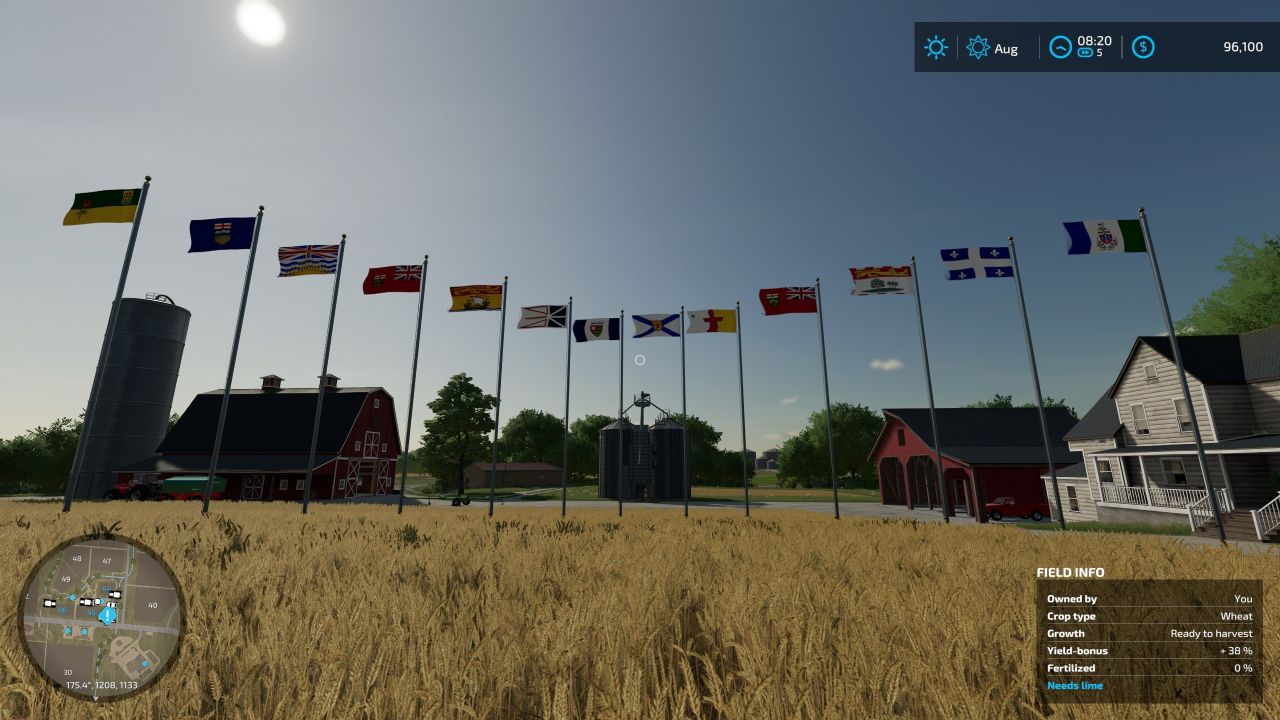 Pakiet flag kanadyjskich prowincji i terytoriów