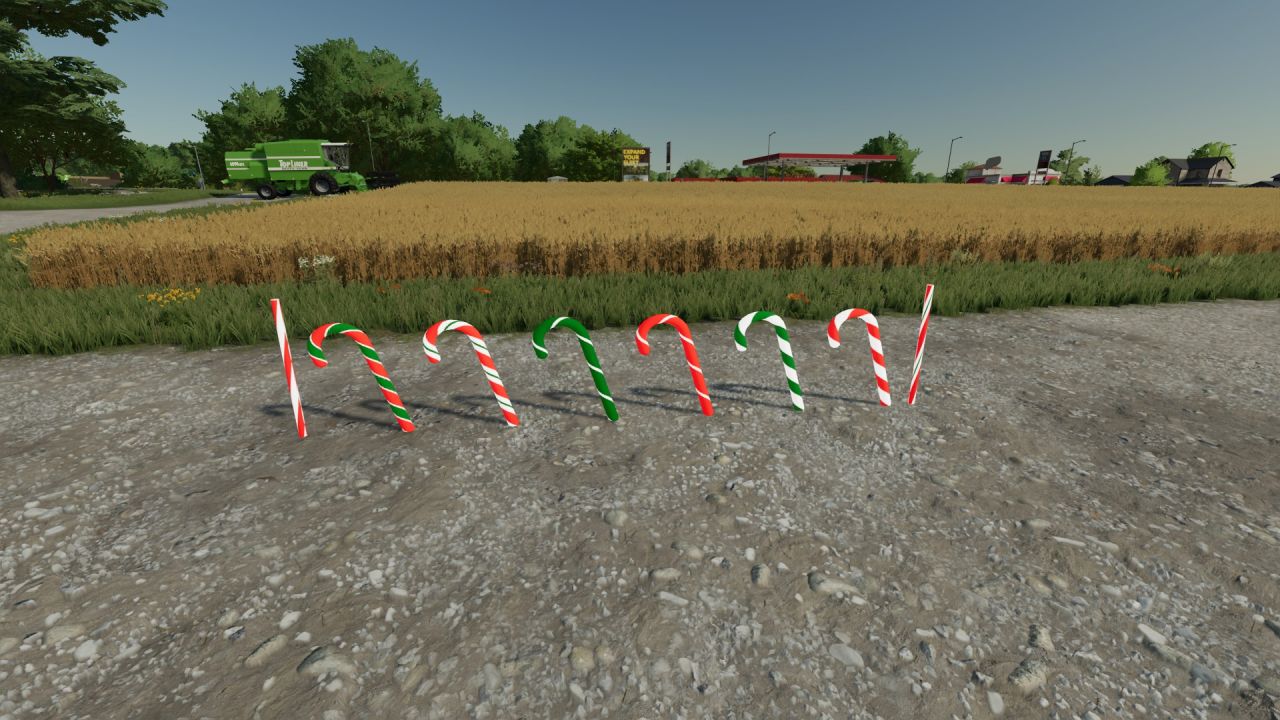 Candy Cane Fence