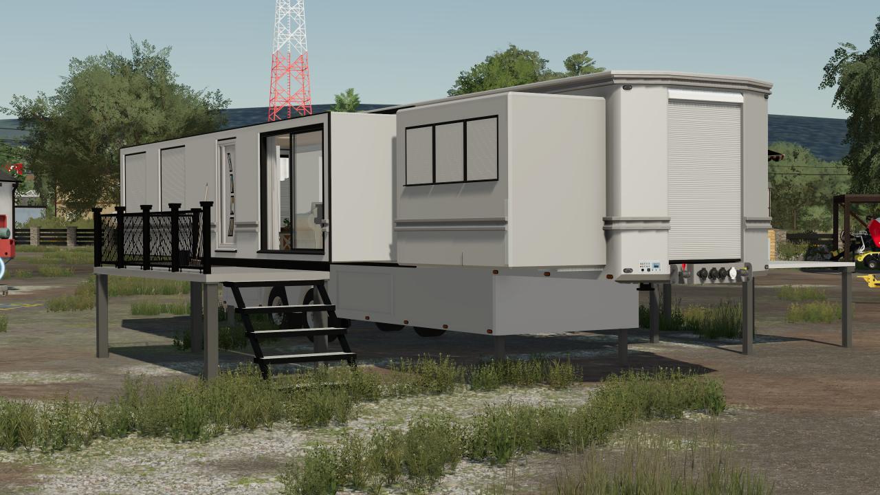 Caravane Semi Blanche