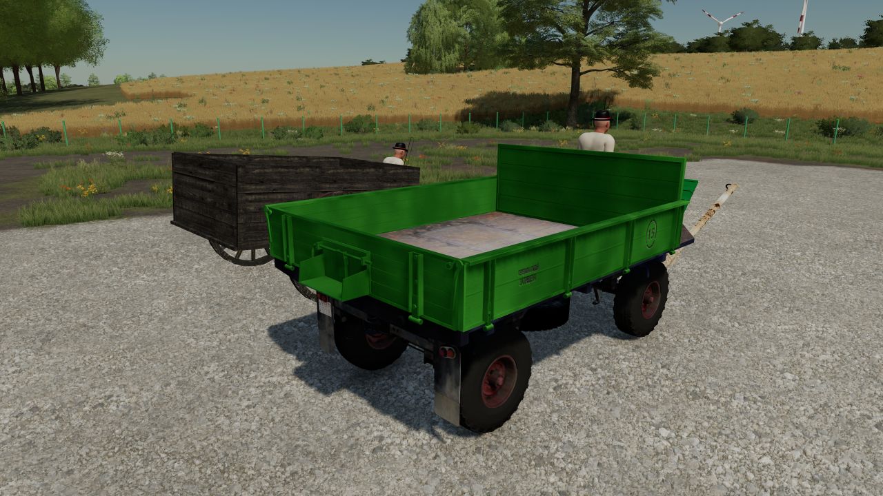 Cart and drivable farm animals