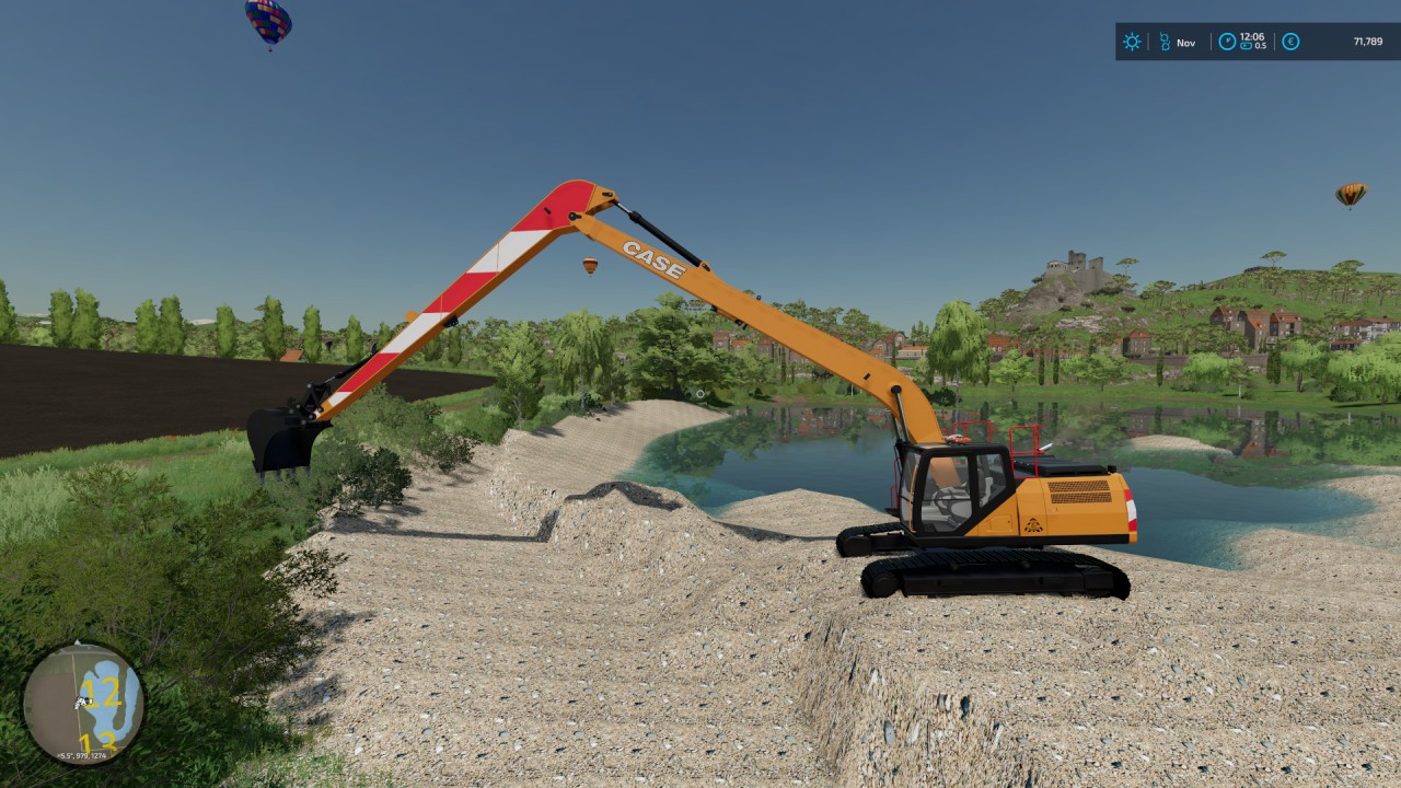 CASE CX250D Long Reach Excavator 