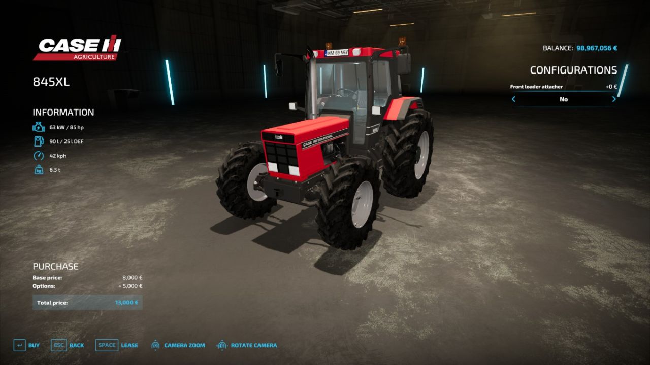 Case IH 845