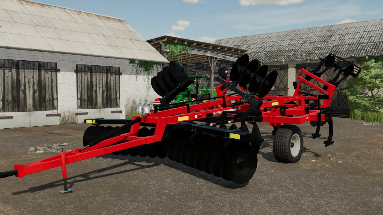 Case IH 870 Ecolo-Tiger Shank Disk Ripper