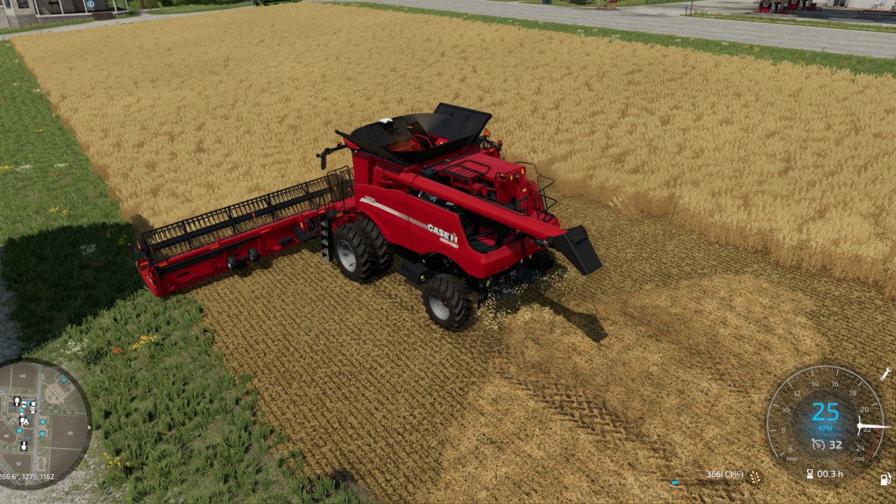 Barre de coupe Case IH 25 km/h