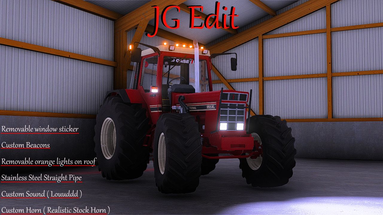 Case IH International 955XL Turbo Edit