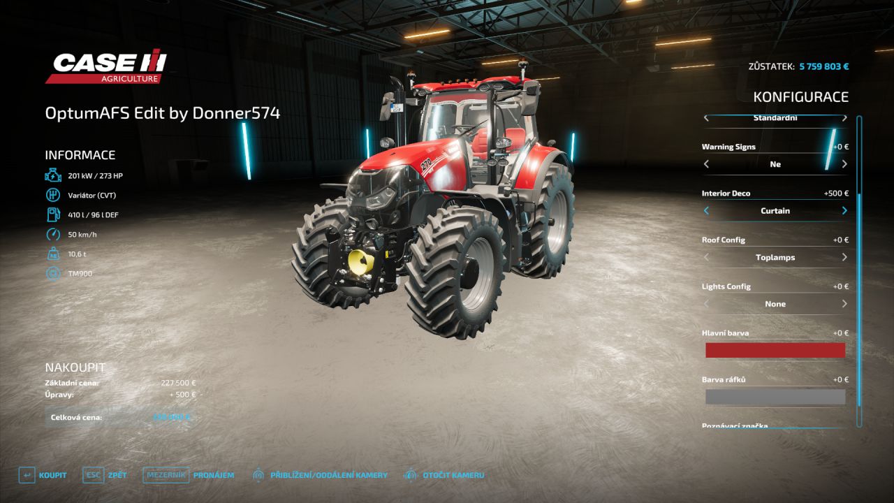 Case IH Optum AFS Edit