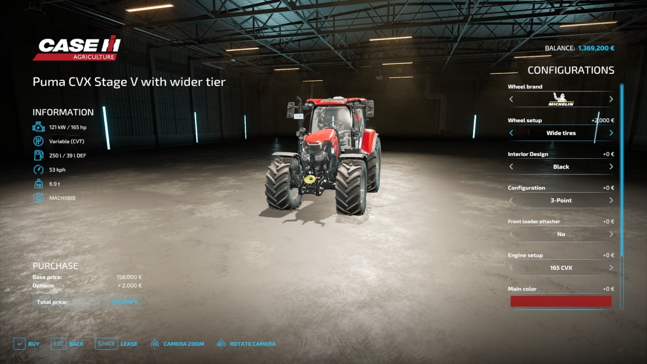 Case IH Puma 165/175 Stage V Edit