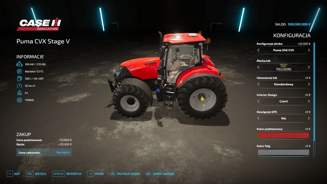 Case IH Puma CVX Tier V