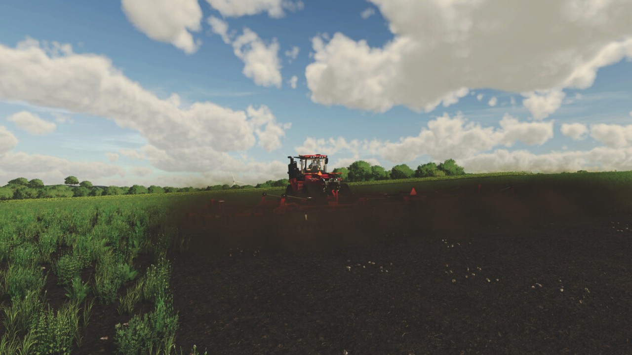 Cultivador de campo Tiger-Mate 255 de Case IH