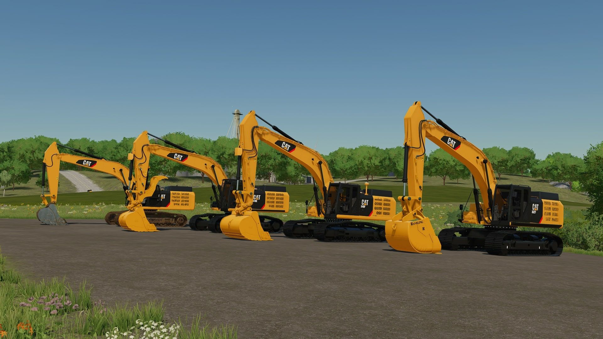 CAT 349E L / 349F L / 352F L Pack