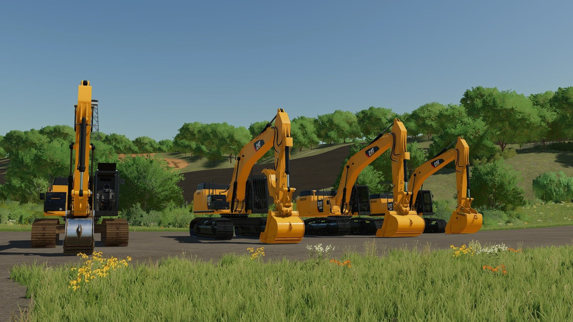 CAT 349E L / 349F L / 352F L Pack