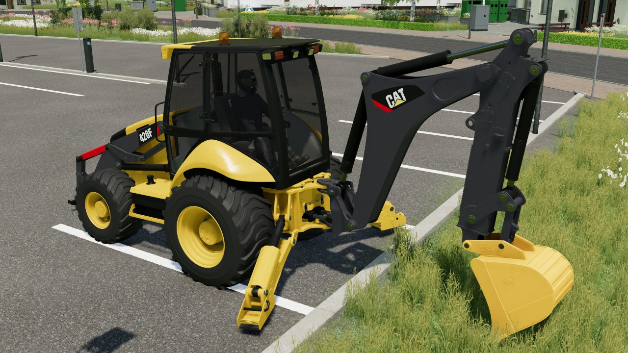 Cat 420F Backhoe Loader