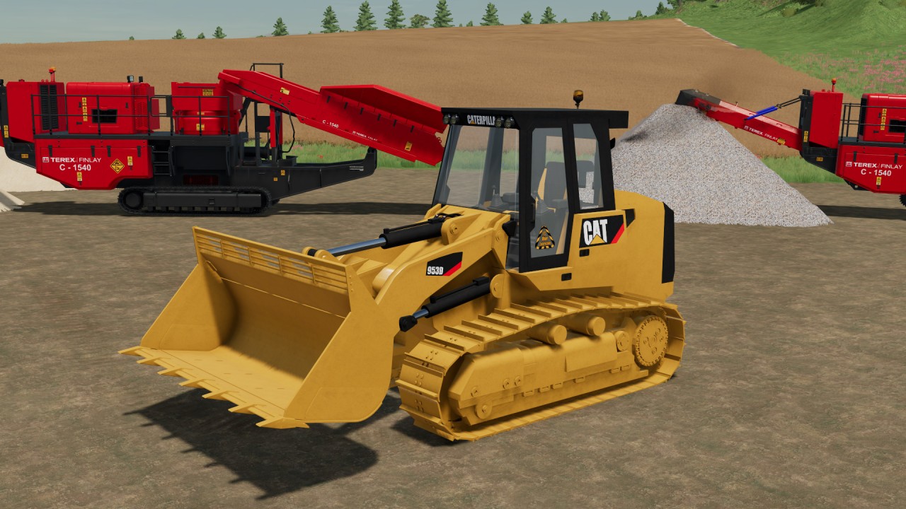 Pala cingolata CAT 953D