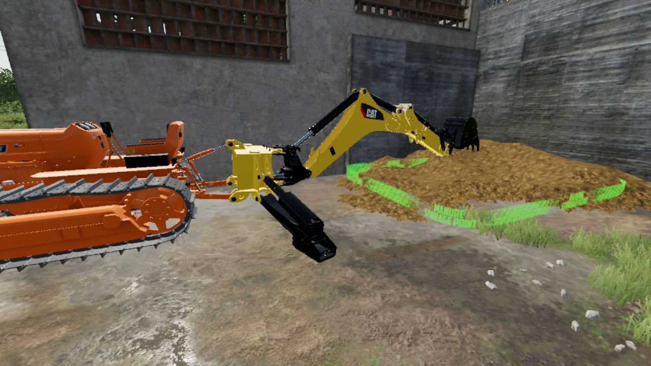Tractopelle CAT
