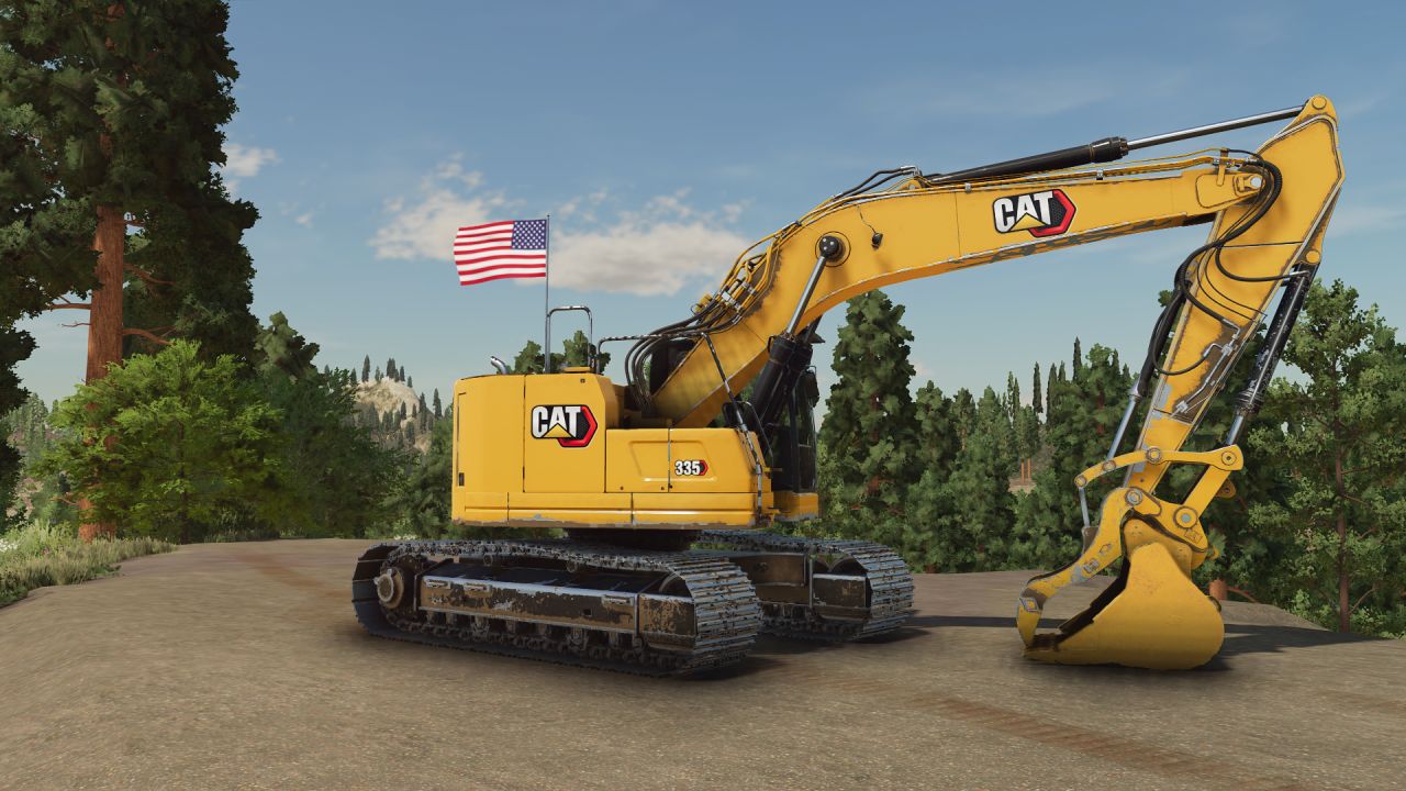 Гидравлический экскаватор Caterpillar 335