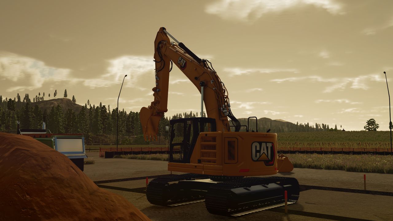 Гидравлический экскаватор Caterpillar 335