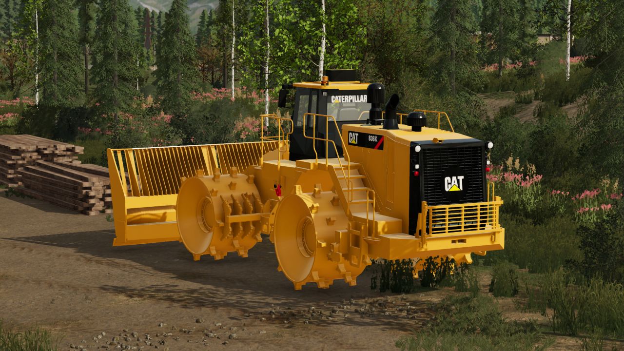 Caterpillar 836K Landfill Compactor